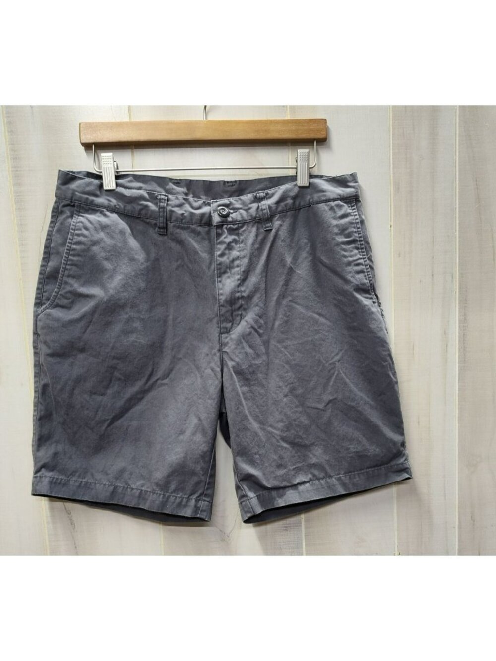 Patagonia All-Wear Shorts Men 34 Grey 57675 Organic Cotton 8" Inseam Canvas